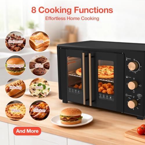 Wabk french door toaster black 40qt oven — photo 5