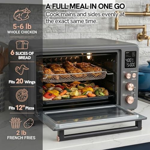 Non-toxic enamel interior infrared toaster oven — photo 3