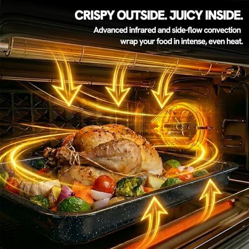 Non-toxic enamel interior infrared toaster oven — photo 5