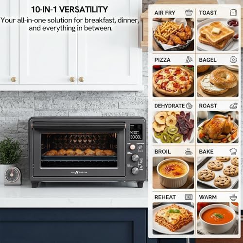 Large capacity enamel interior convection oven — photo 5