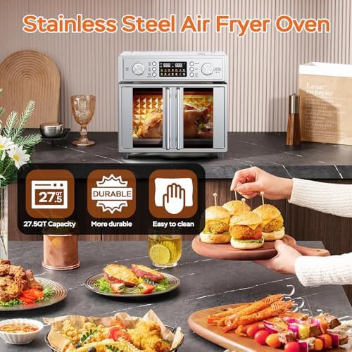 Digital Stainless French Door Toaster Oven — photo 5