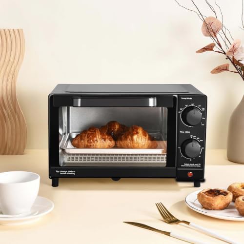 Black Four Slice Countertop Toaster Oven — photo 5